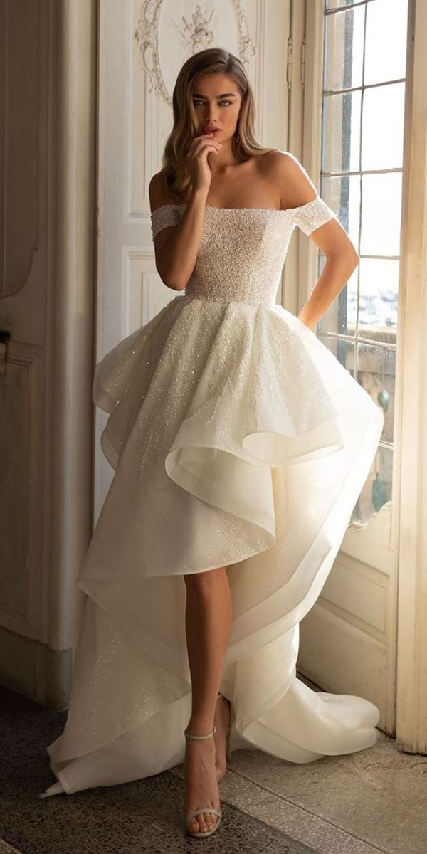 High Low Wedding Dresses 21 Trend Of The Year Options