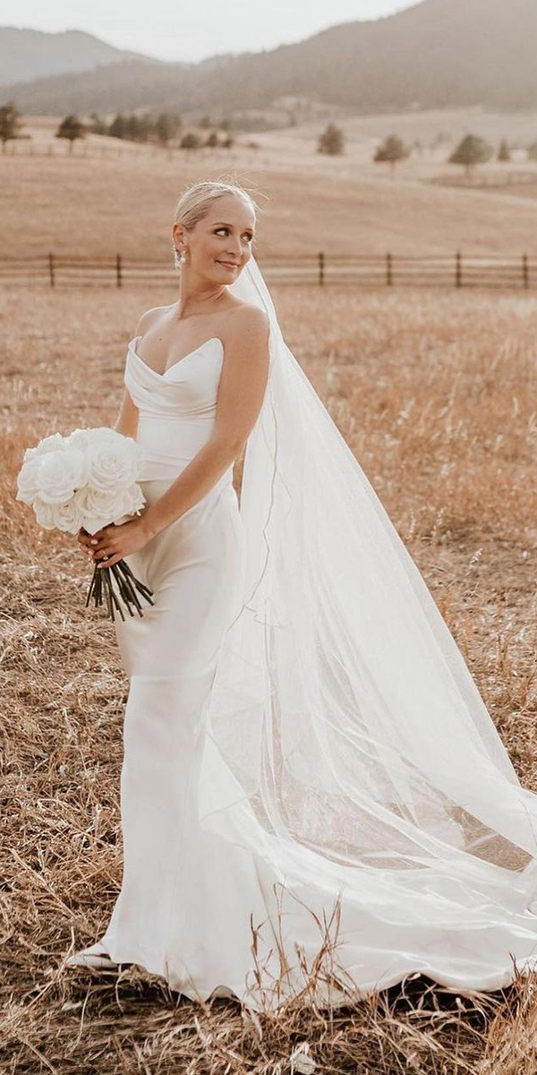 country wedding dresses simple barn with spaghetti straps annabebridal