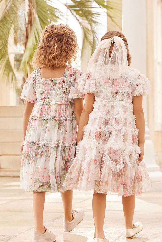 country flower girl dresses floral casual needleandthreadlondon