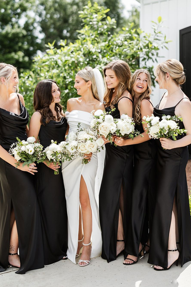 long bridesmaid dresses long simple shoprevelry