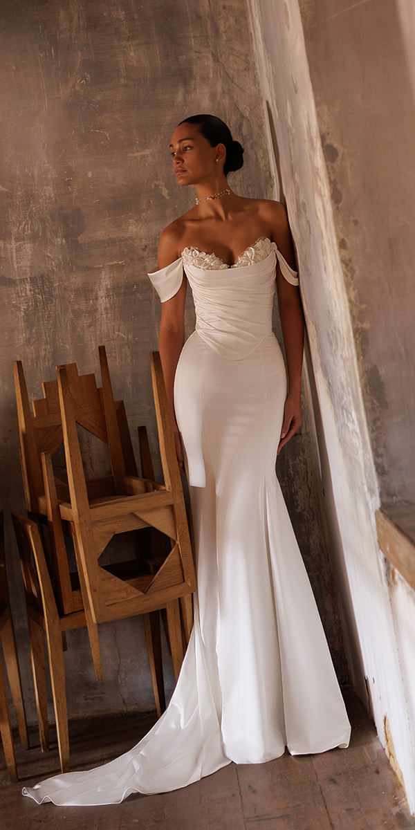 wona concept wedding dresses mermaid sweetheart neckline sexy beach simple