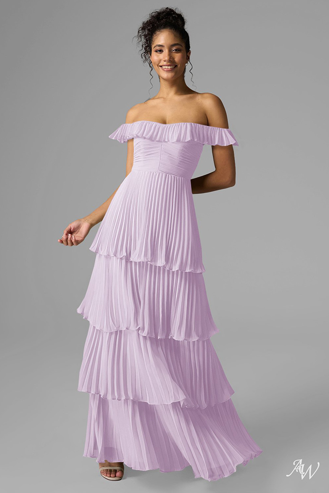 lavender bridesmaid dresses simple long light awbridal