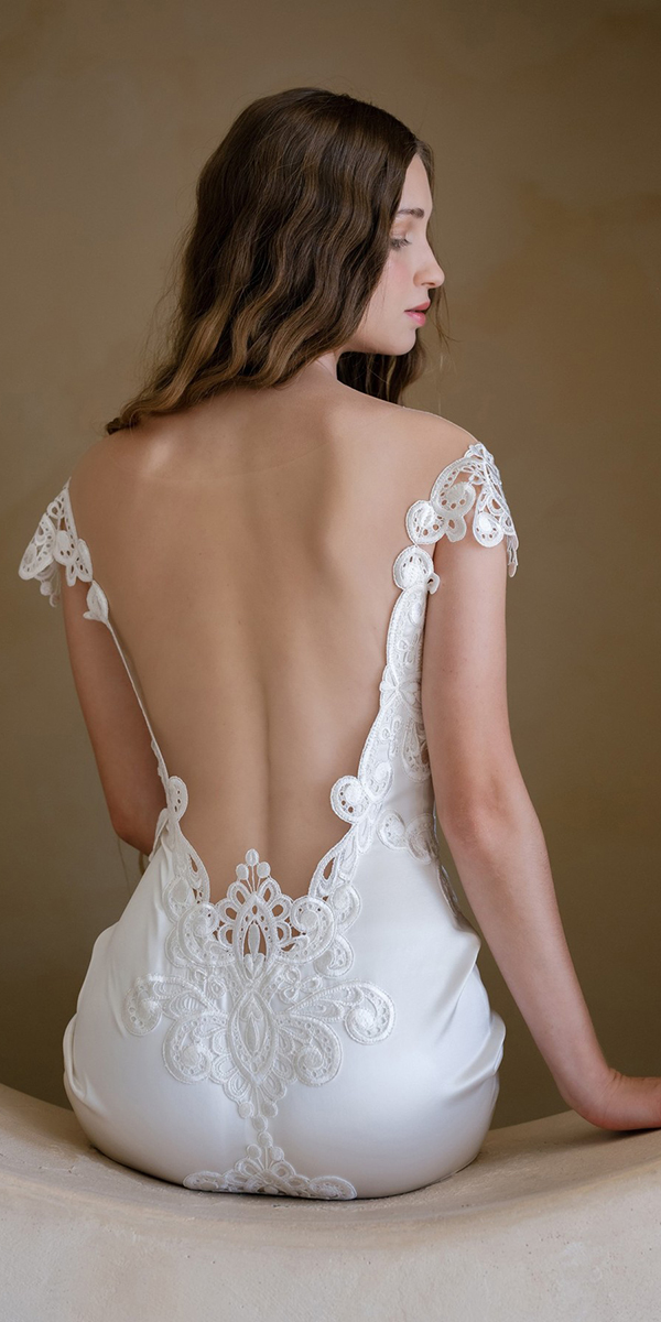 open back wedding dresses lace sexy clairepettibone