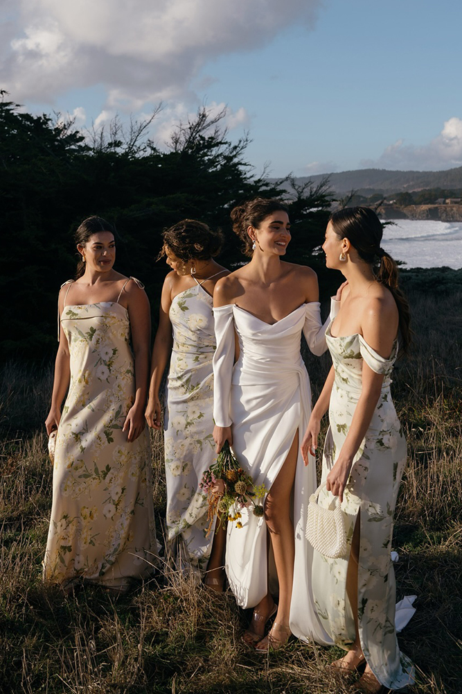 rustic bridesmaid dresses western floral country jennyyoo