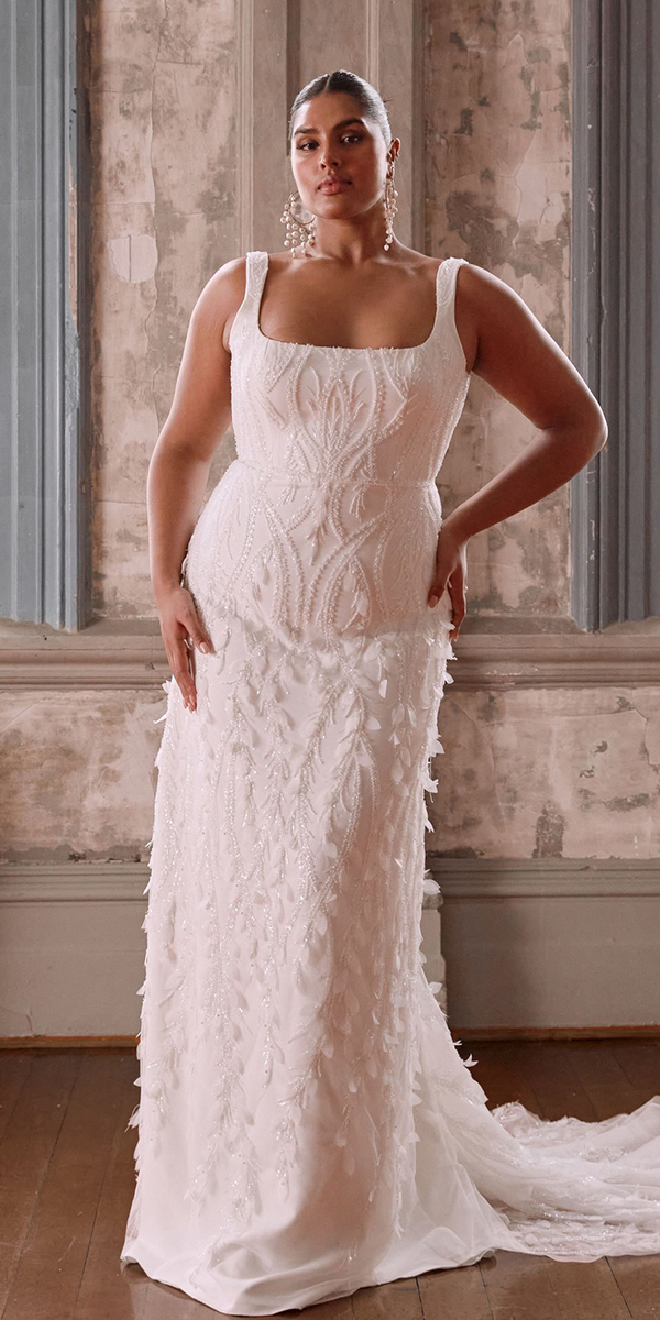 trendy wedding dresses sheath plus size annacampbeell