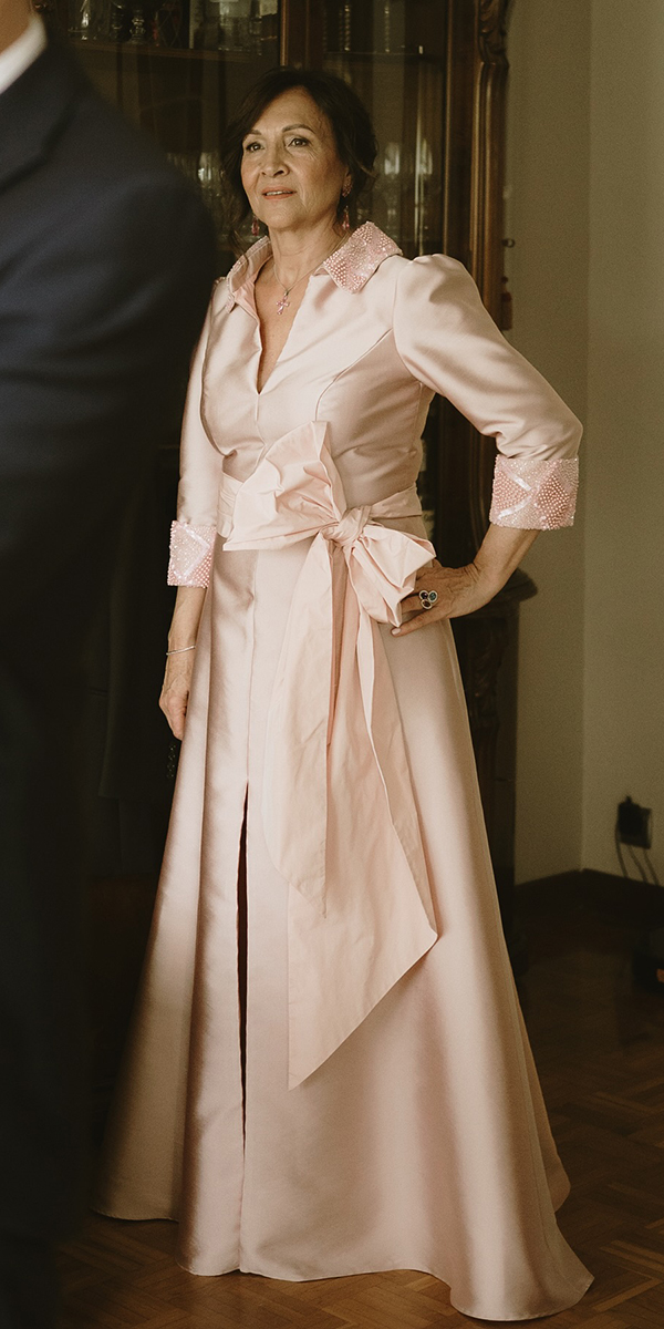long mother of the bride dresses simple with long sleeves silviafernandez