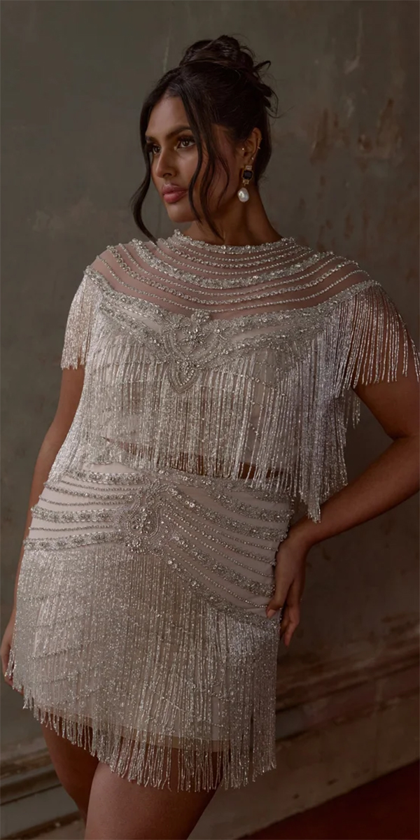 plus size wedding dresses short vintage annacampbell