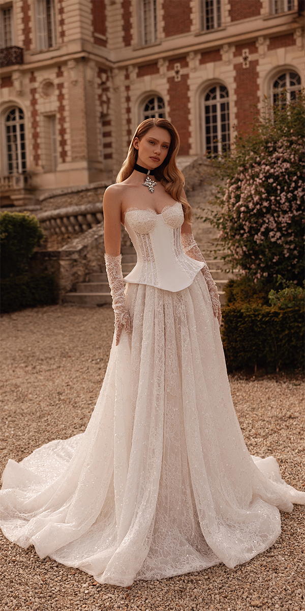 vintage wedding dresses 1920s sweetheart neckline lace tinavalerdi