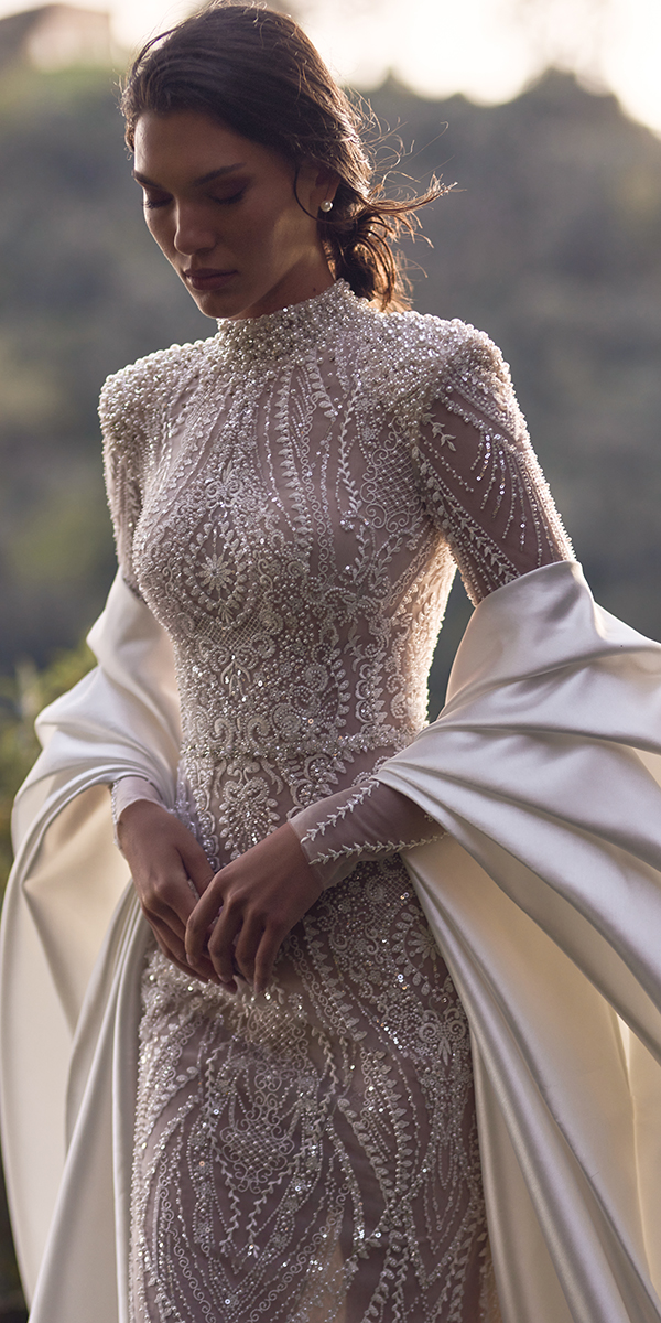 wona concept amore in fiore couture collection with long sleeves modest vintage aphrodite
