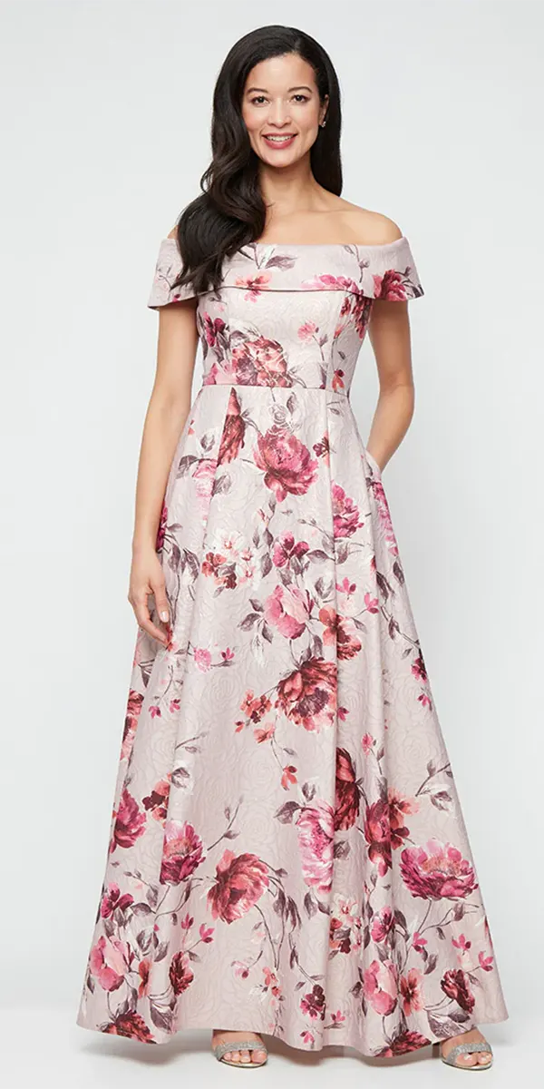 best mother of the bride dresses long floral alex evening