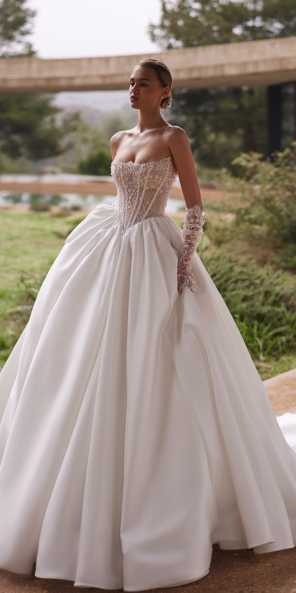 eva lendel top wedding dresses ball gown corset lace
