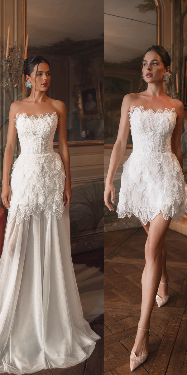wedding dress trends 2026 kathy corso long to short