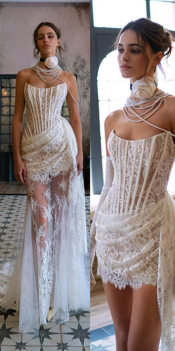 wedding dress trends 2026 lace papilio