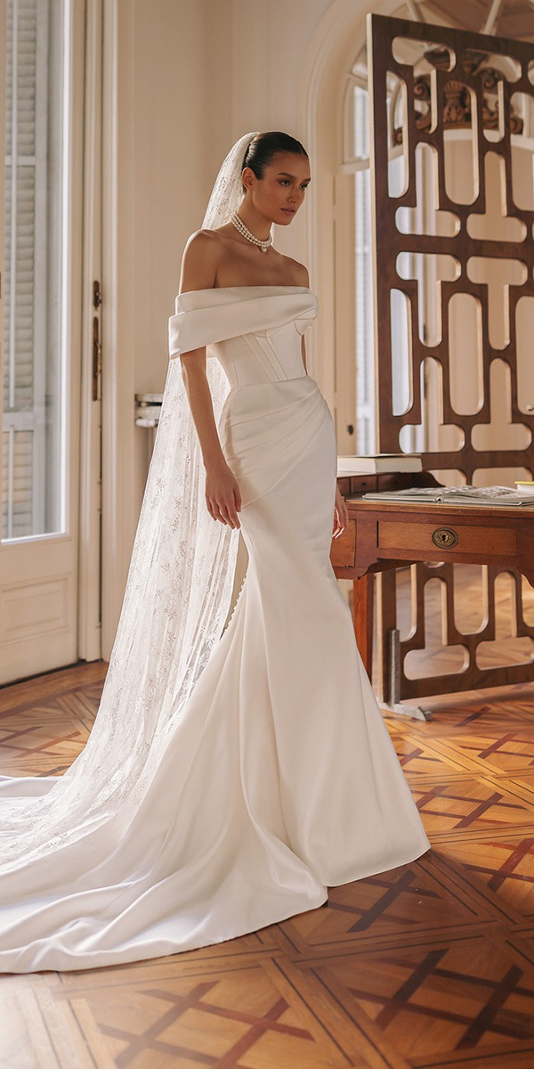 wona concept top wedding dresses sheath simple off the shoulder