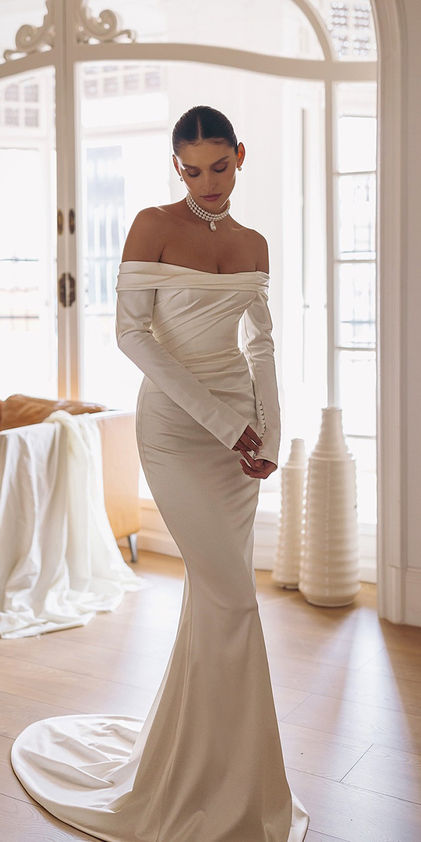 wona concept top wedding dresses simple with long sleeves