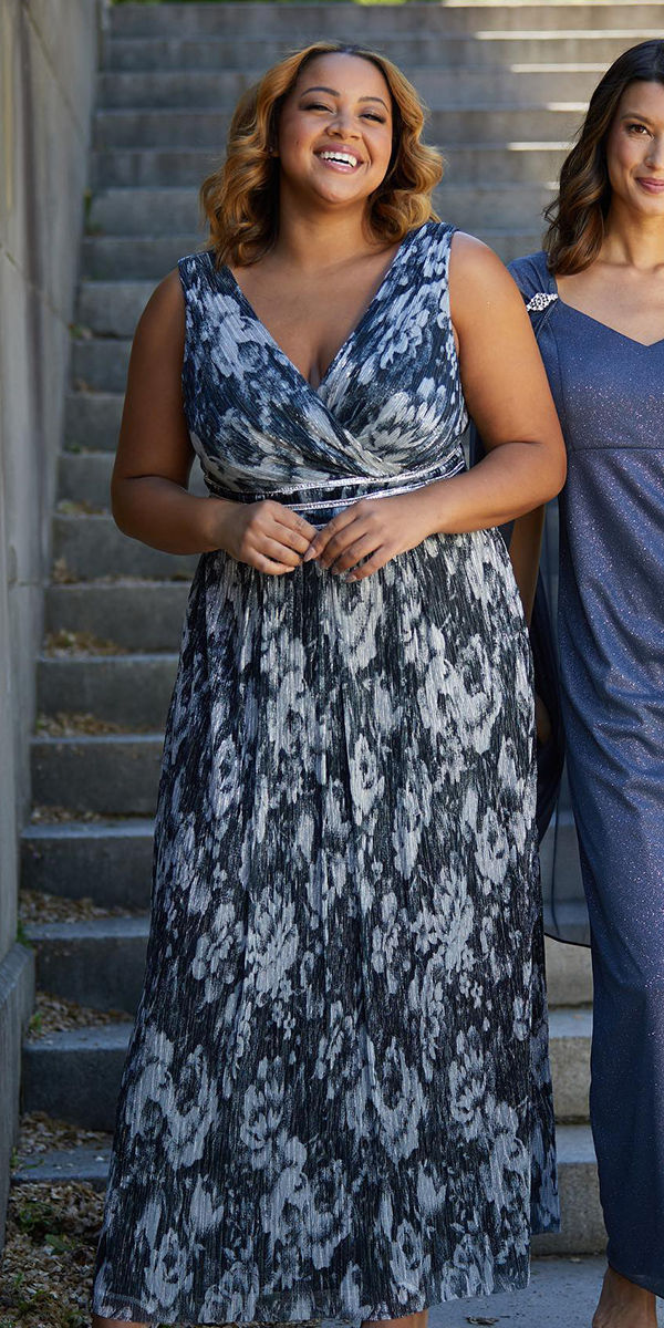 long mother of the bride dresses plus size floral rmrichardsnyc