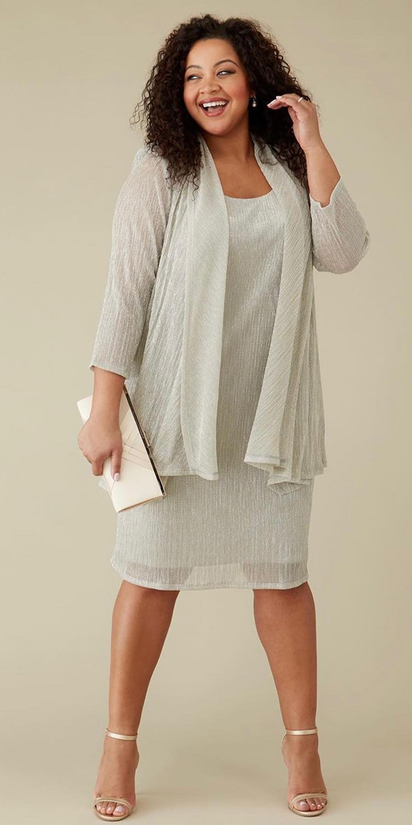 plus size mother of the bride dresses short with jacket rmrichardsnyc