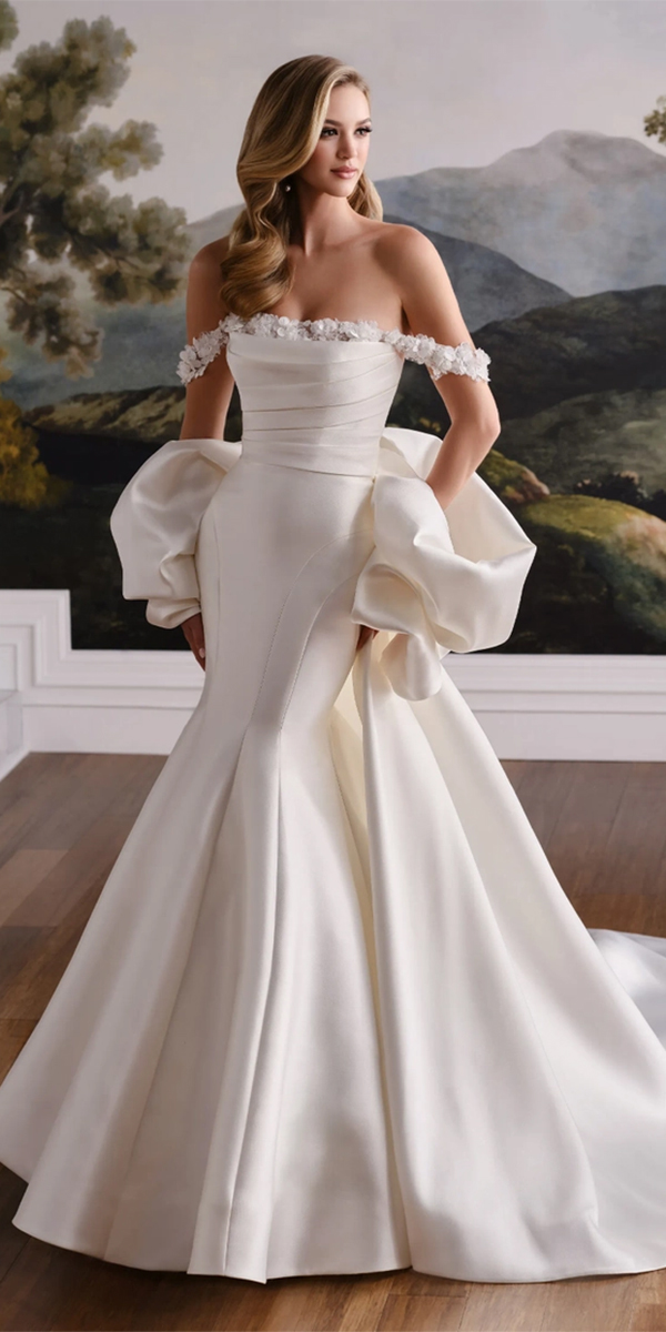 mermaid wedding dresses simple sexy strapless martinthornburg