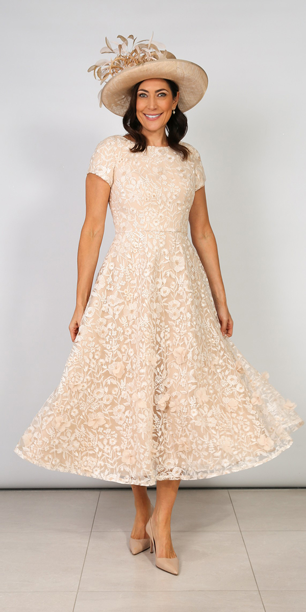 petite mother of the bride dresses lace tea length curvy