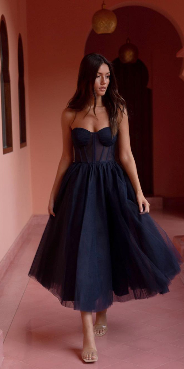 wedding guest dresses for spring black simple sweetheart neckline ellezeitounedesigns