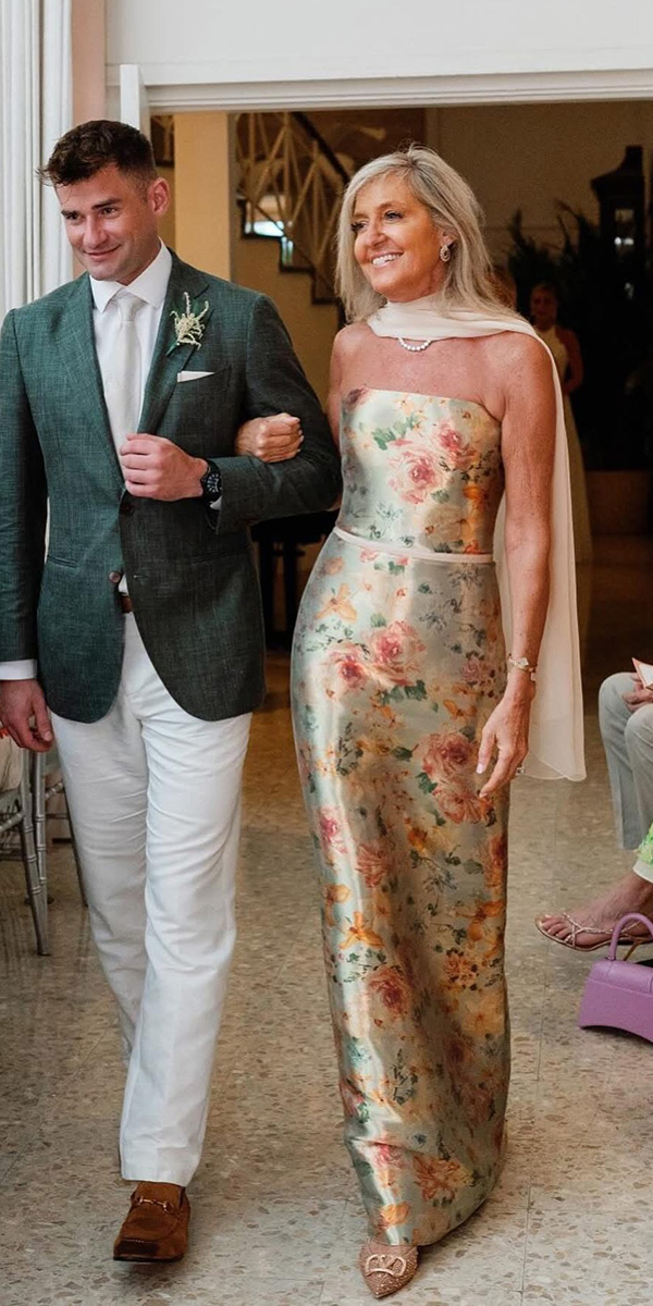best mother of the bride dresses floral long sarehnouri