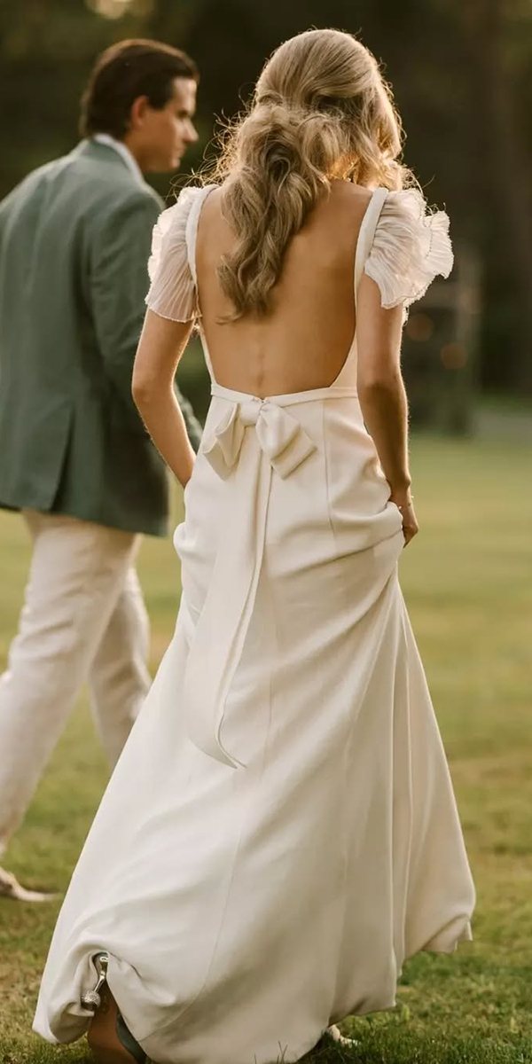 bohemian wedding dresses simple open back western savannahmillerbridal