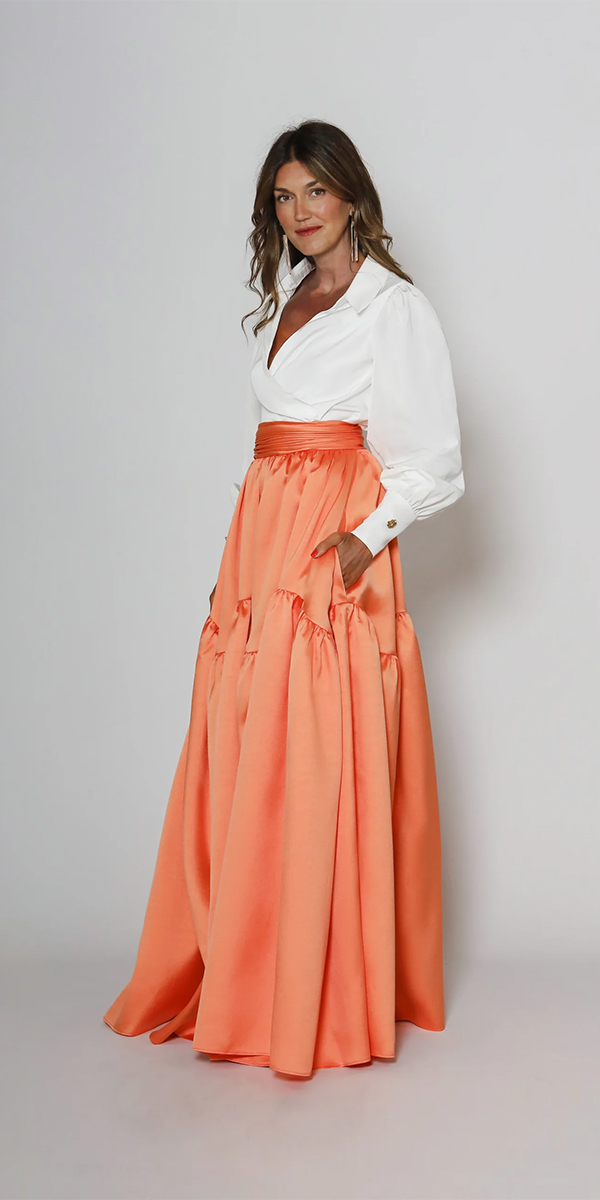 casual mother of the bride dress for beach wedding simple silviafernandez