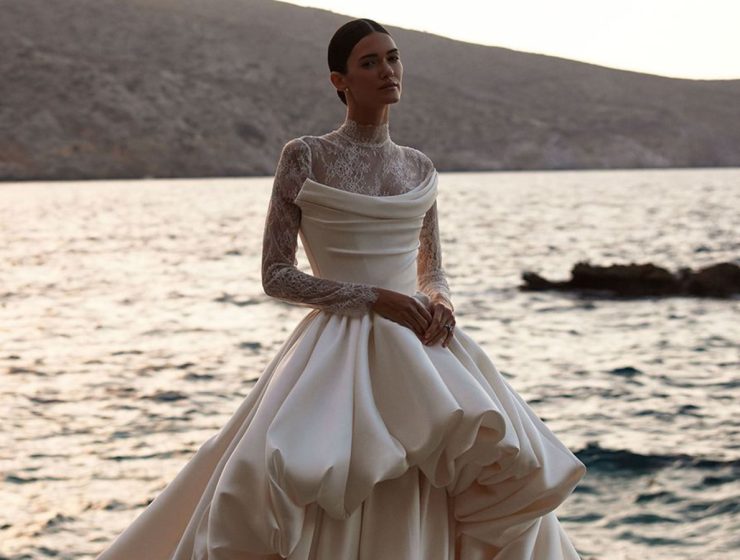 bubble hem wedding dresses featured millanova