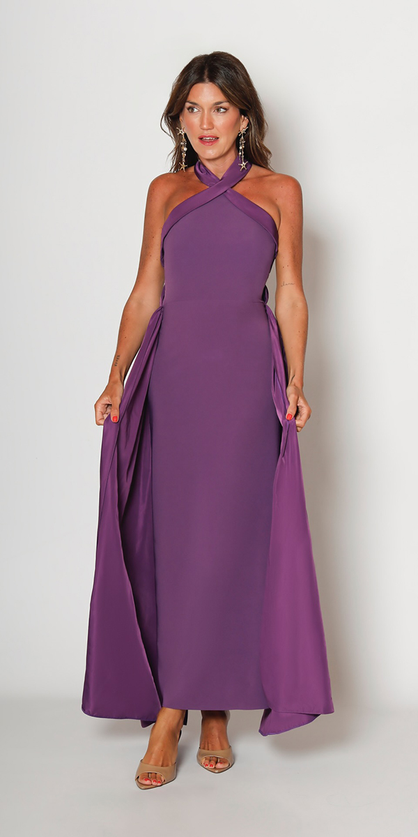 wedding outfits for mother of the groom simple purple silviafernandezatelier