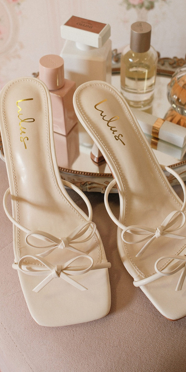 beach wedding dresses sandals shoes ivory simple lulus