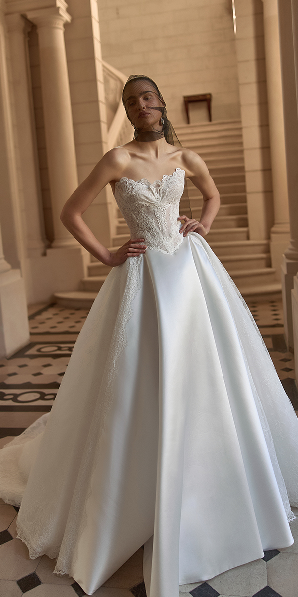 wona concept maison blanche princess strapless neckline Palette
