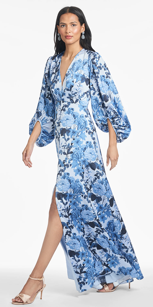long mother of the bride dresses with long sleeves floral sachinandbabi