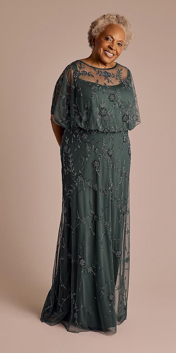 mother of the groom dresses long floral davids