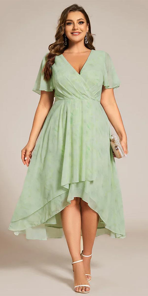 summer mother of the bride dresses simple green knee length gracefulelegance