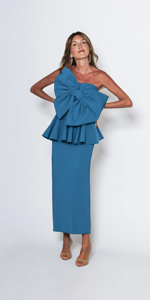summer mother of the bride dresses simple tea length blue silviafernandez