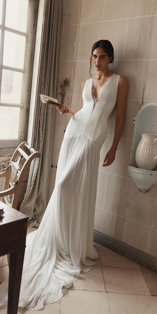 wona atelier heritage edition simple v neckline wona atelier