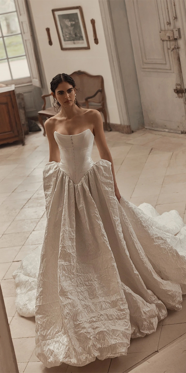 wona atelier heritage edition strapless neckline simple wona atelier