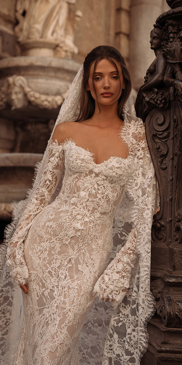 vintage wedding dresses 1920s lace veil royaldi