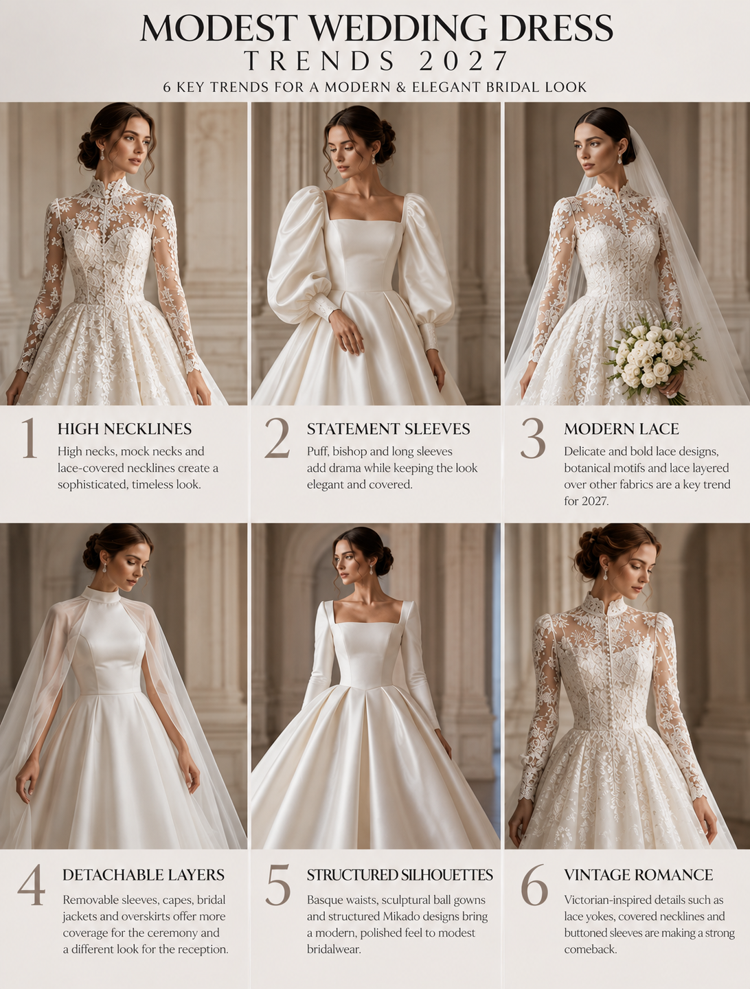 modest wedding dress trends 2027